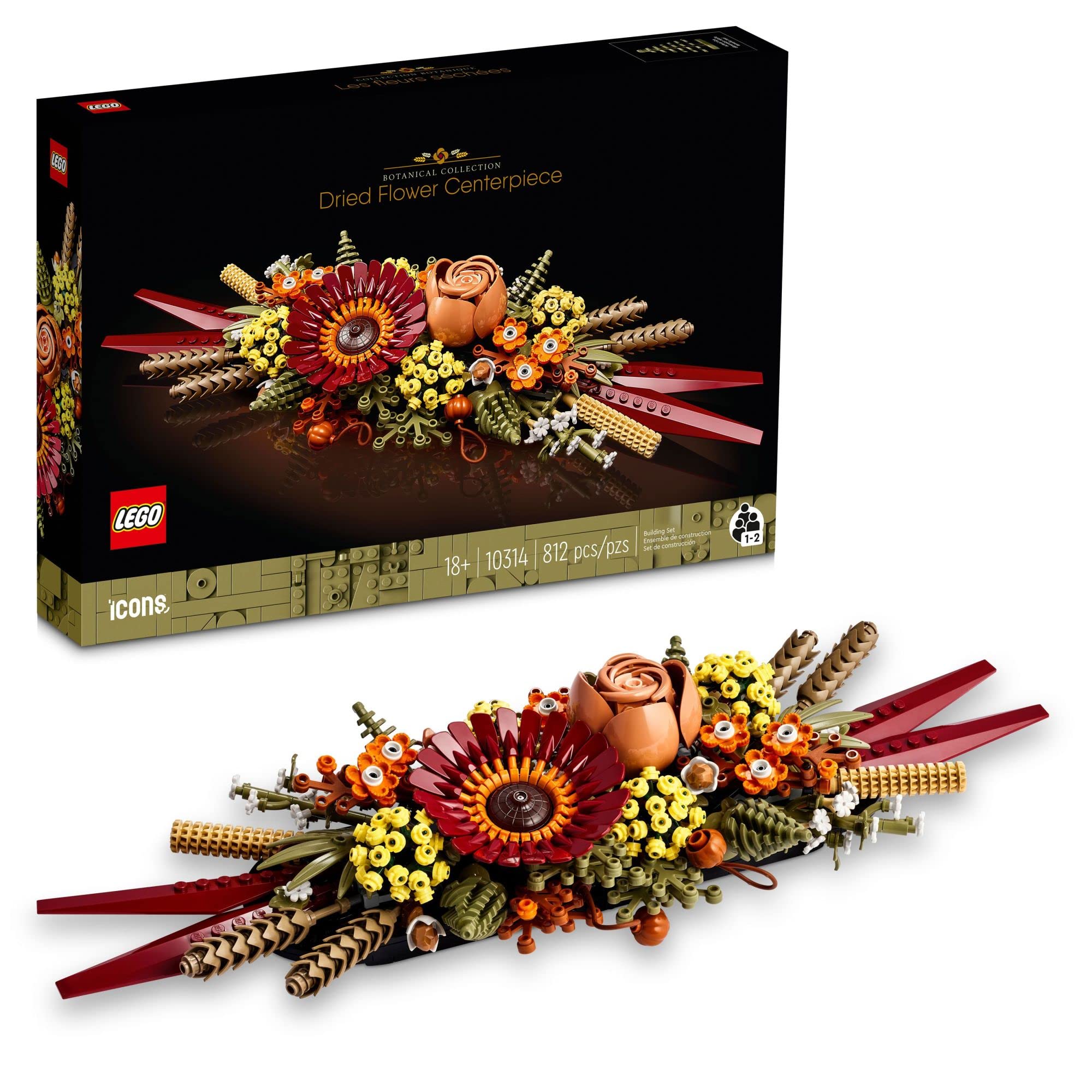 lego çiçek buketi setleri ve bitki modelleri