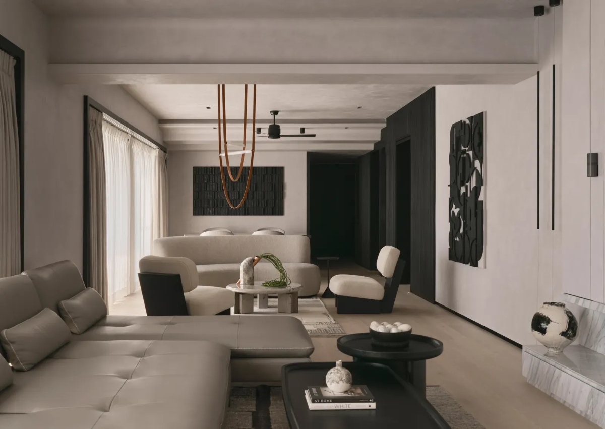 minimalist ev dekorasyonu için renk